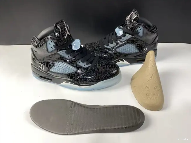 Rep TBK Doernbecher Jordan 5 Retro AIR 633068-010 0602